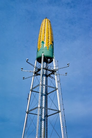 Corn water tower angle 3, Seneca Foods, Route… | Free public domain photo