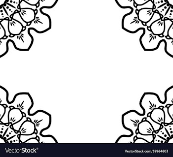 corner frame pattern