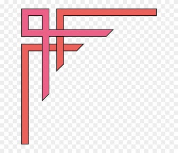 Corner, Left, Upper, Tribal, Shapes, Coke, Page, Border - Top Left Corner Border