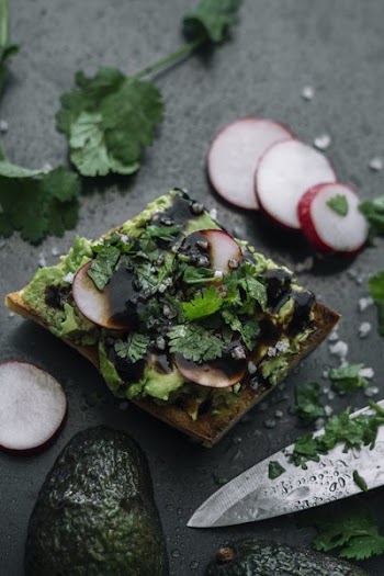 Corner Of Avocado Toast