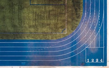Corner Of Field And Race Track
