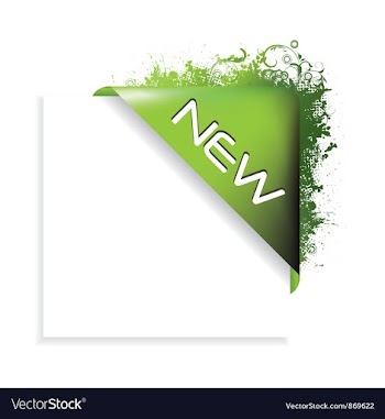 Corner with grunge vector image