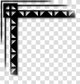 Corners Stamps, black corner frame illustration transparent background PNG clipart