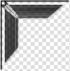 Corners  Stamps, black frame template transparent background PNG clipart