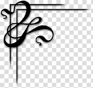 Corners Stamps, black frame template transparent background PNG clipart