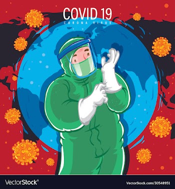 corona virus background