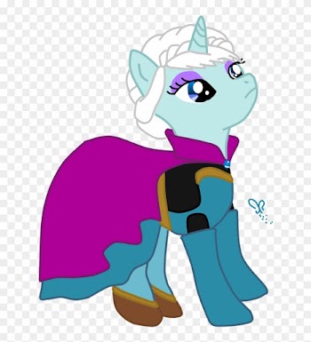 Coronation Elsa By Roxybaby528 - Elsa Baby Pony