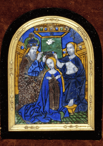 Coronation of the Virgin. Virgin, | Free Photo - rawpixel