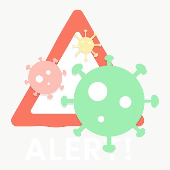 Coronavirus alert element transparent png | Free  transparent png - 2302528