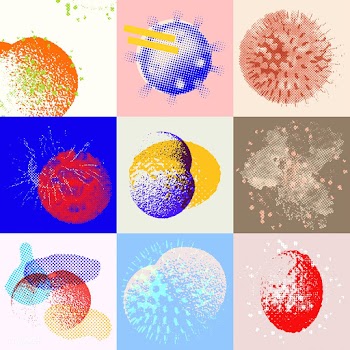 Coronavirus cell under microscope design element vector set | Free  vector - 2319457