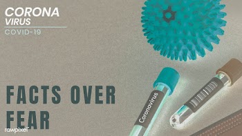 Coronavirus facts over fear social banner template vector | Free  vector - 2315428
