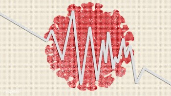 Coronavirus finance impact background illustration | Free  illustration - 2311799