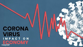 Coronavirus impact on the economy social template vector | Free  vector - 2313227