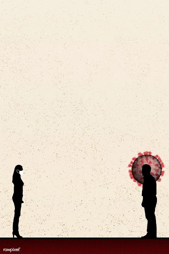 Coronavirus infected man during social distancing | Free  illustration - 2308073