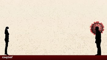 Coronavirus infected man during social distancing | Free  illustration - 2308075