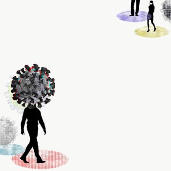 Coronavirus infected man walking in public social template | Free  transparent png - 2315708