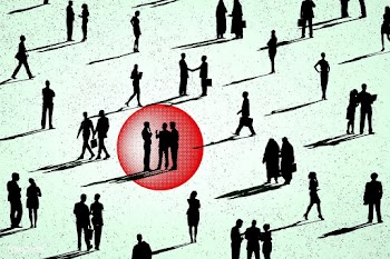Coronavirus infected people in a crowd illustration | Free  illustration - 2307693