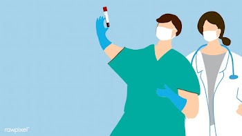 Coronavirus medical staff character element vector | Free  vector - 2302896