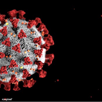 Coronavirus on a dark background | Free  photo - 2302614