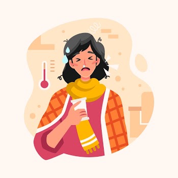 Coronavirus pandemic infection symptoms Free Vector
