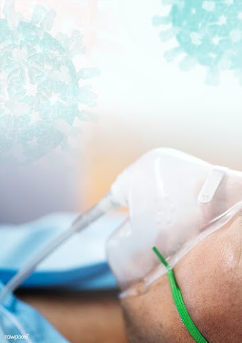 Coronavirus patient wearing an oxygen mask | Free  photo - 2306996