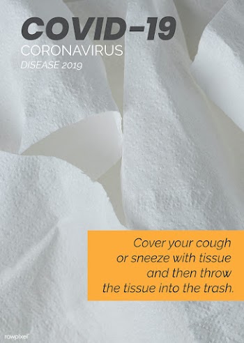 Coronavirus prevention social template vector | Free  vector - 2314945