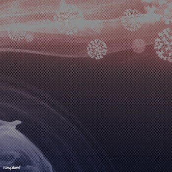 Coronavirus under a microscope on a dark background illustration | Free  illustration - 2309241
