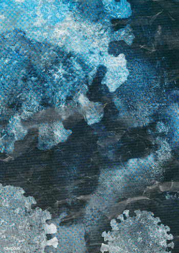 Coronavirus under microscope background illustration | Free  illustration - 2310457