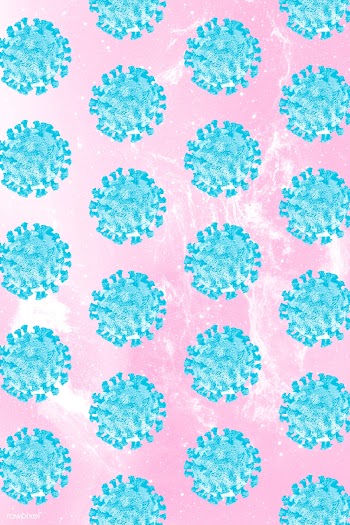 Coronavirus under microscope background illustration | Free  illustration - 2311290