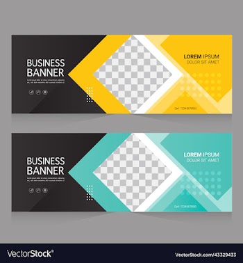 corporate banner layout template design