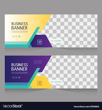 corporate banner layout template design