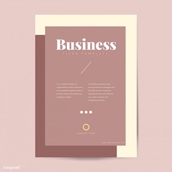 Corporate brochure and poster template | Free stock vector - 558231