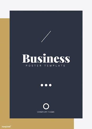 Corporate brochure and poster template | Free stock vector - 558260
