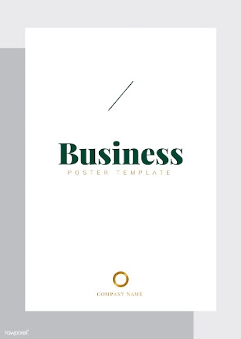 Corporate brochure and poster template | Free stock vector - 558262