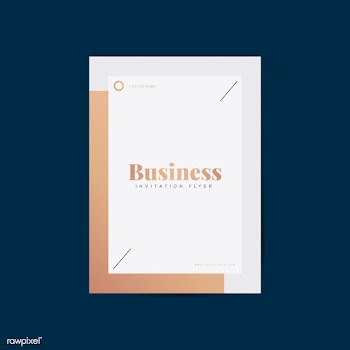 Corporate brochure and poster template | Free stock vector - 558274