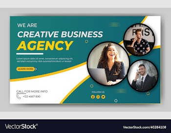 corporate business agency web banner design