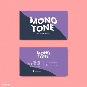 Corporate business card template | Free stock vector - 558249