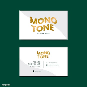 Corporate business card template | Free stock vector - 558267