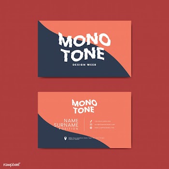Corporate business card template | Free stock vector - 558273
