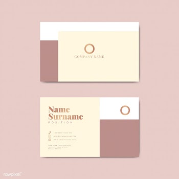 Corporate business card template | Free stock vector - 558284