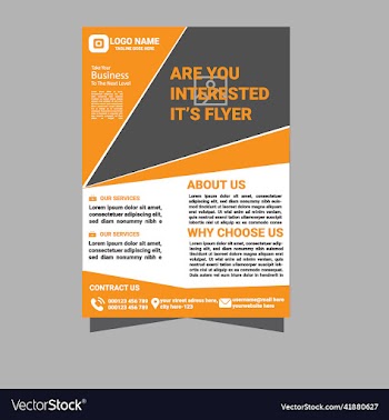 corporate business flyer template