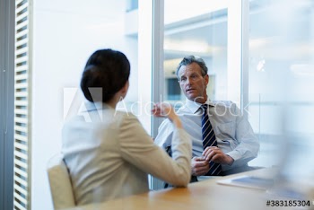 Corporate business people talking in conference room meeting
