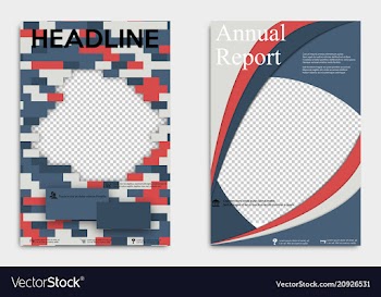 Corporate business stationery templates abstract vector image