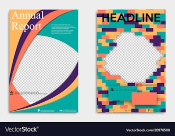 Corporate business stationery templates abstract vector image
