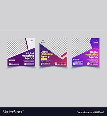 corporate digital marketing social media banner po