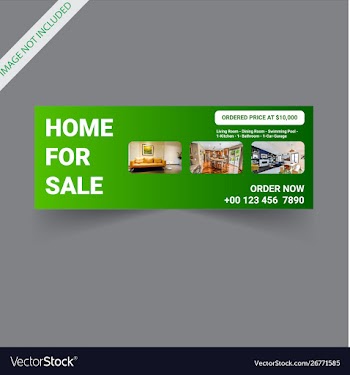 Corporate facebook cover vector image