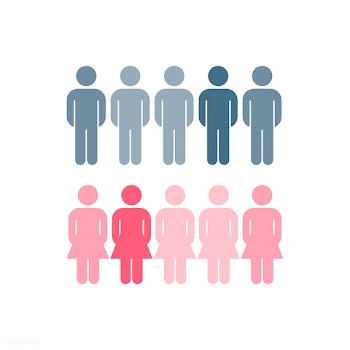 Corporate gender distribution statistics vect.. | Free stock vector - 495589
