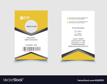 corporate id card design