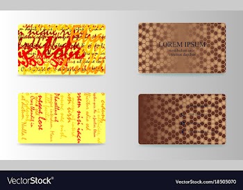 Corporate professional designer business or vector image