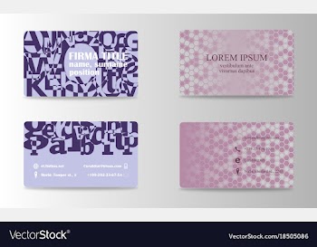 Corporate professional designer business or vector image